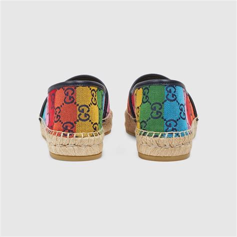 gucci espadrilles multicolor|gucci espadrilles women us.